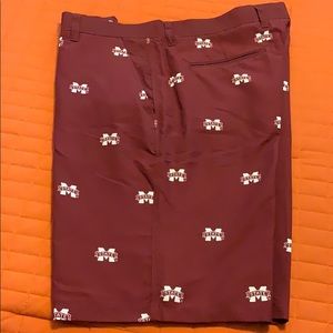 Mississippi State logo’d shorts